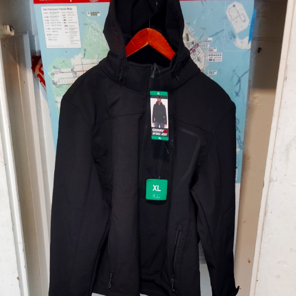NWT Gerry Weber Men's Black Jacket